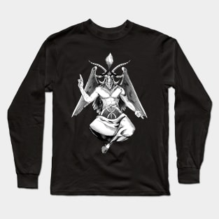 Baphomet gothic Long Sleeve T-Shirt